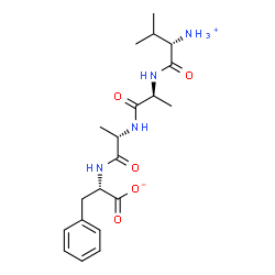 ChemSpider 2D Image | H-VAL-ALA-ALA-PHE-OH | C20H30N4O5