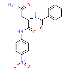 ChemSpider 2D Image | N~2~-Benzoyl-N~1~-(4-nitrophenyl)-L-aspartamide | C17H16N4O5