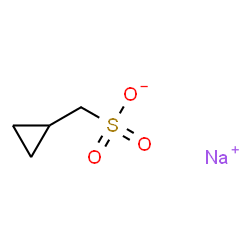 ChemSpider 2D Image | Sodium cyclopropylmethanesulfonate | C4H7NaO3S