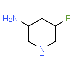 ChemSpider 2D Image | 5-Fluoro-3-piperidinamine | C5H11FN2
