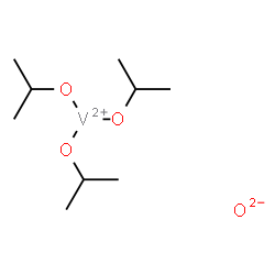 ChemSpider 2D Image | oxygen(2-);triisopropoxyvanadium(2+) | C9H21O4V