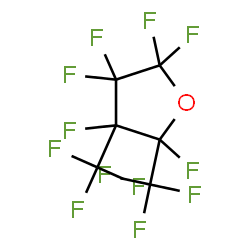 ChemSpider 2D Image | 2,2,3,3,4,5-Hexafluoro-4,5-bis(trifluoromethyl)tetrahydrofuran | C6F12O