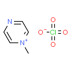 ChemSpider 2D Image | 1-Methylpyrazin-1-ium perchlorate | C5H7ClN2O4
