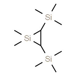 ChemSpider 2D Image | 1,1-Dimethyl-2,3-bis(trimethylsilyl)silirane | C10H26Si3