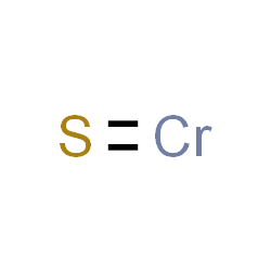 ChemSpider 2D Image | Thioxochromium | CrS