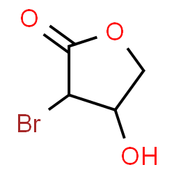 ChemSpider 2D Image | 3-Bromo-4-hydroxydihydro-2(3H)-furanone | C4H5BrO3