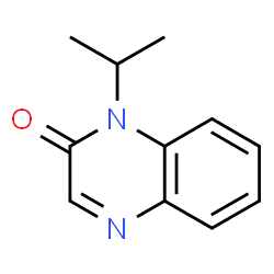ChemSpider 2D Image | 1-Isopropyl-2(1H)-quinoxalinone | C11H12N2O