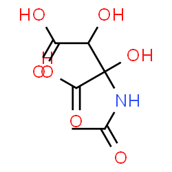 ChemSpider 2D Image | N-Acetyl-2,3-dihydroxyaspartic acid | C6H9NO7