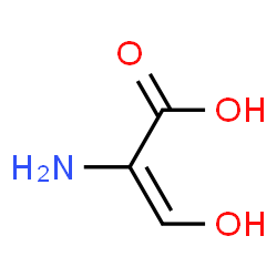 ChemSpider 2D Image | (2E)-2-Amino-3-hydroxyacrylic acid | C3H5NO3