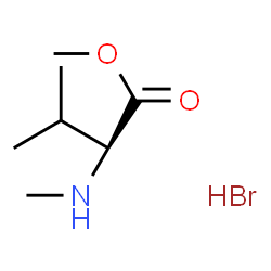 ChemSpider 2D Image | Methyl N-methyl-L-valinate hydrobromide (1:1) | C7H16BrNO2