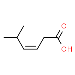 ChemSpider 2D Image | (3Z)-5-Methyl-3-hexenoic acid | C7H12O2