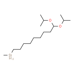 ChemSpider 2D Image | (9,9-Diisopropoxynonyl)(methyl)silane | C16H36O2Si