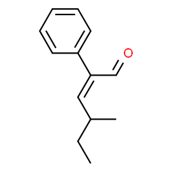 ChemSpider 2D Image | (2Z)-4-Methyl-2-phenyl-2-hexenal | C13H16O