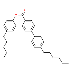 ChemSpider 2D Image | 4-Pentylphenyl 4'-hexyl-4-biphenylcarboxylate | C30H36O2