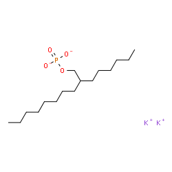 ChemSpider 2D Image | Dipotassium 2-hexyldecyl phosphate | C16H33K2O4P
