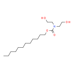 ChemSpider 2D Image | Dodecyl bis(2-hydroxyethyl)carbamate | C17H35NO4