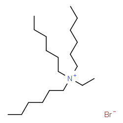 ChemSpider 2D Image | N-Ethyl-N,N-dihexyl-1-hexanaminium bromide | C20H44BrN