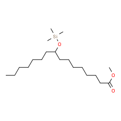 ChemSpider 2D Image | Methyl 9-[(trimethylsilyl)oxy]hexadecanoate | C20H42O3Si