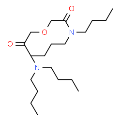 ChemSpider 2D Image | 2,2'-Oxybis(N,N-dibutylacetamide) | C20H40N2O3