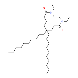 ChemSpider 2D Image | N,N'-1,2-Ethanediylbis(N-ethyltetradecanamide) | C34H68N2O2