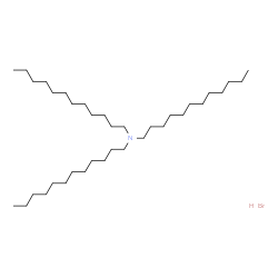 ChemSpider 2D Image | N,N-Didodecyl-1-dodecanamine hydrobromide (1:1) | C36H76BrN