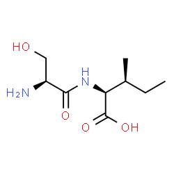 ChemSpider 2D Image | ser-ile | C9H18N2O4