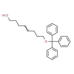 ChemSpider 2D Image | 8-(Trityloxy)-4-octen-1-ol | C27H30O2