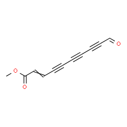 ChemSpider 2D Image | Methyl 10-oxo-2-decene-4,6,8-triynoate | C11H6O3