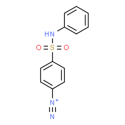 ChemSpider 2D Image | 4-(Phenylsulfamoyl)benzenediazonium | C12H10N3O2S