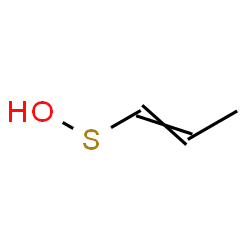 ChemSpider 2D Image | 1-Propene-1--SO-thioperoxol | C3H6OS