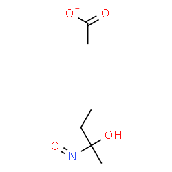 ChemSpider 2D Image | 2-nitrosobutan-2-ol;acetate | C6H12NO4
