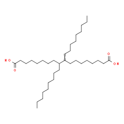 ChemSpider 2D Image | 9-NONYL-10-NONYLIDENEOCTADECANEDIOIC ACID | C36H68O4