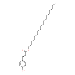 ChemSpider 2D Image | Octadecyl 3-(4-hydroxyphenyl)acrylate | C27H44O3