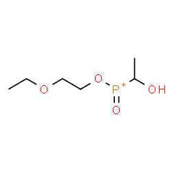 ChemSpider 2D Image | (2-Ethoxyethoxy)(1-hydroxyethyl)oxophosphonium | C6H14O4P
