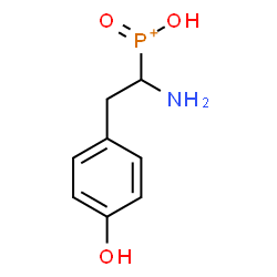 ChemSpider 2D Image | [1-Amino-2-(4-hydroxyphenyl)ethyl](hydroxy)oxophosphonium | C8H11NO3P