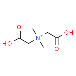 ChemSpider 2D Image | Carboxy-N-(carboxymethyl)-N,N-dimethylmethanaminium | C6H12NO4