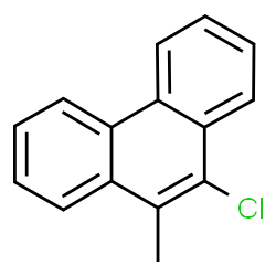 ChemSpider 2D Image | 9-Chloro-10-methylphenanthrene | C15H11Cl