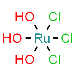 ChemSpider 2D Image | Ruthenium(6+) chloride hydroxide (1:3:3) | H3Cl3O3Ru