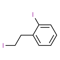 ChemSpider 2D Image | 1-Iodo-2-(2-iodoethyl)benzene | C8H8I2