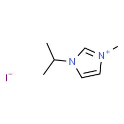 ChemSpider 2D Image | 1-Isopropyl-3-methyl-1H-imidazol-3-ium iodide | C7H13IN2