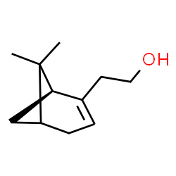 ChemSpider 2D Image | 2-[(1S)-6,6-Dimethylbicyclo[3.1.1]hept-2-en-2-yl]ethanol | C11H18O