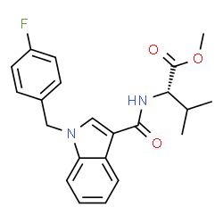 ChemSpider 2D Image | MMB-FUBICA | C22H23FN2O3