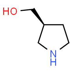 ChemSpider 2D Image | (3S)-3-PYRROLIDINEMETHANOL | C5H11NO
