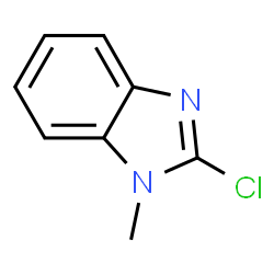 ChemSpider 2D Image | 2-Chloro-1-methyl-1H-benzimidazole | C8H7ClN2