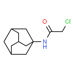ChemSpider 2D Image | N-1-Adamantyl-2-chloroacetamide | C12H18ClNO