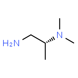 ChemSpider 2D Image | (2R)-N~2~,N~2~-Dimethyl-1,2-propanediamine | C5H14N2