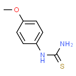 ChemSpider 2D Image | 4-Thioureidoanisole | C8H10N2OS
