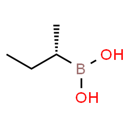 ChemSpider 2D Image | (2S)-2-Butanylboronic acid | C4H11BO2