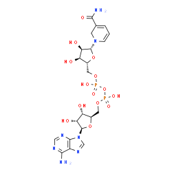 ChemSpider 2D Image | 2-hydro-beta-NAD | C21H29N7O14P2