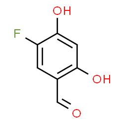 ChemSpider 2D Image | 5-Fluoro-2,4-dihydroxybenzaldehyde | C7H5FO3